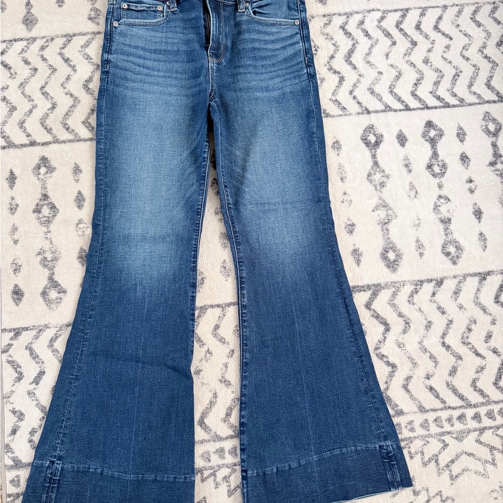 American Eagle Outfitters Dark Blue Flare Jeans